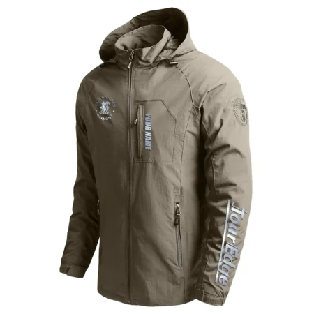 Tour Edge 125th U.S. Open Exclusive Logo Quick Drying Jacket HO125301024A01TE - Khaki