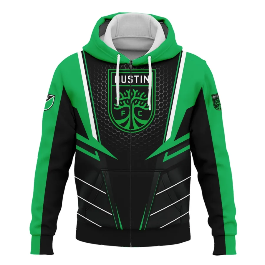 Special Release Austin FC MLS Zipper Hoodie  All Over Prints HOMLS011024A01ATXZHD