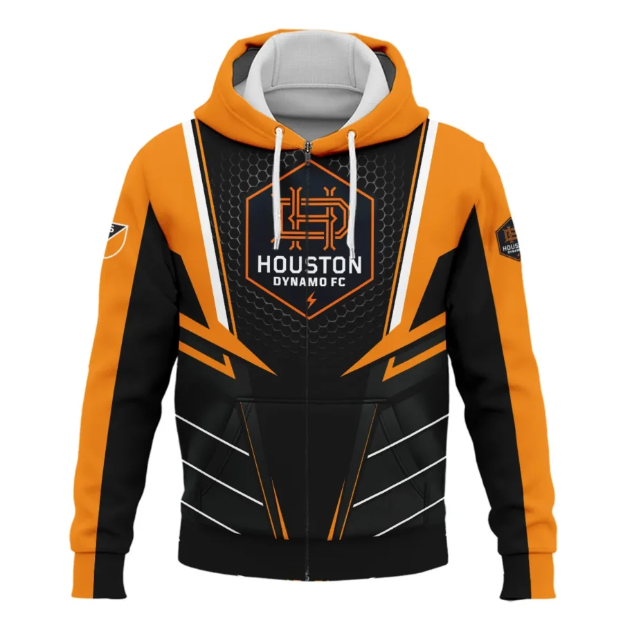 Special Release Houston Dynamo MLS Zipper Hoodie  All Over Prints HOMLS011024A01HOUZHD