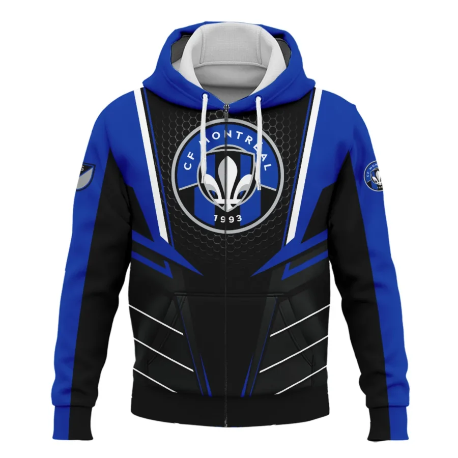 Special Release CF Montreal MLS Zipper Hoodie  All Over Prints HOMLS011024A01MTLZHD