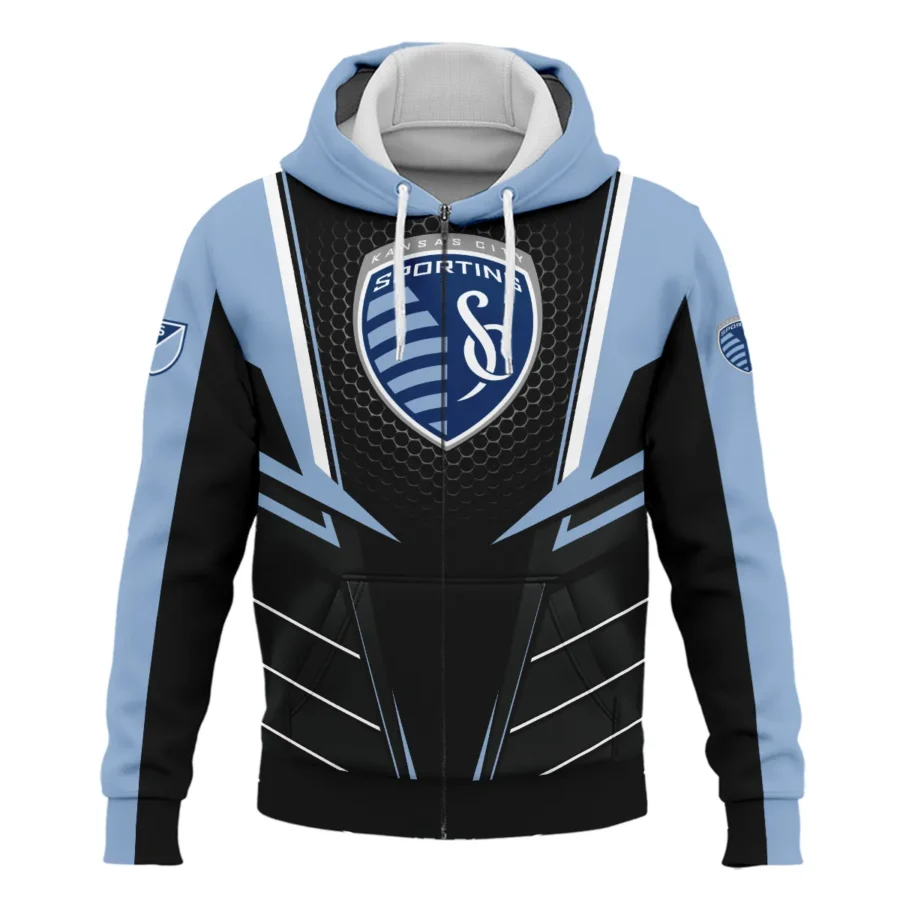 Special Release Sporting Kansas City MLS Zipper Hoodie  All Over Prints HOMLS011024A01SKCZHD