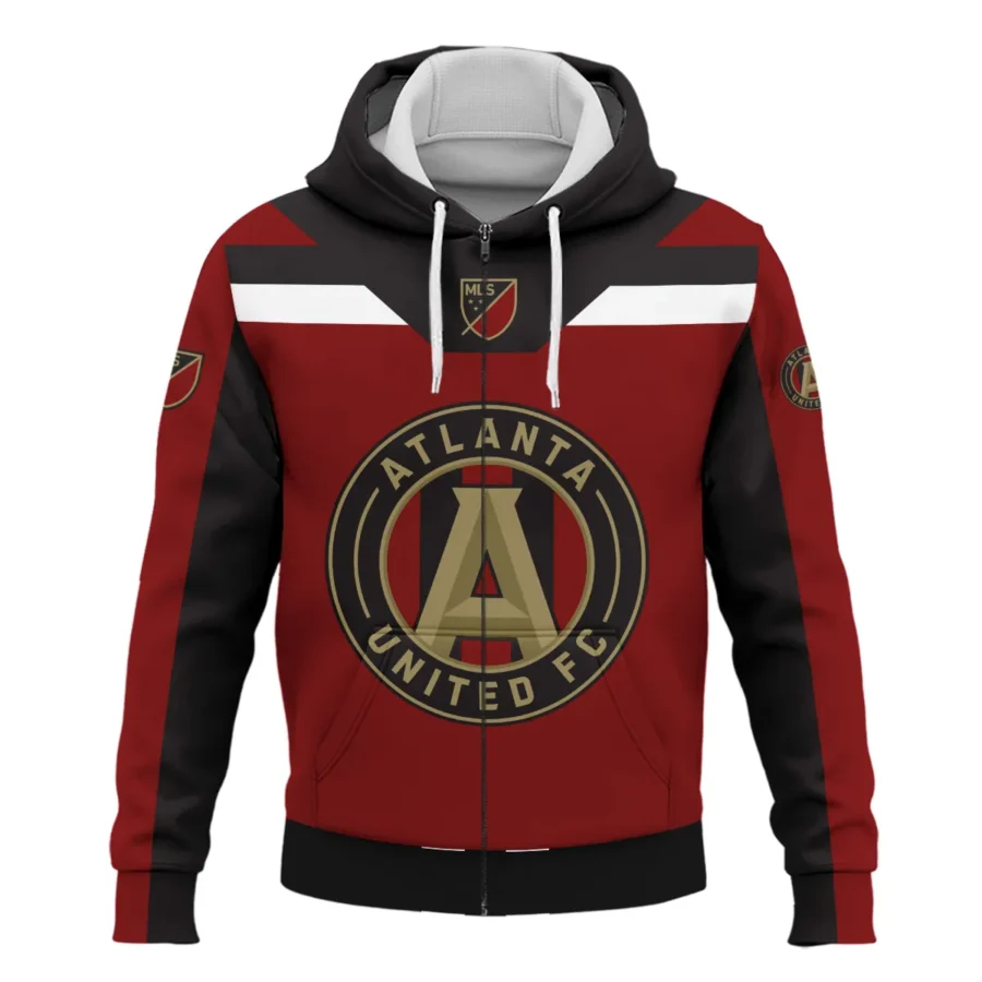 Special Release Atlanta United MLS Zipper Hoodie  All Over Prints HOMLS021024A01ATLZHD