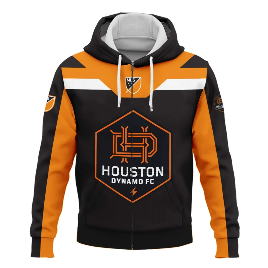 Special Release Houston Dynamo MLS Zipper Hoodie  All Over Prints HOMLS021024A01HOUZHD