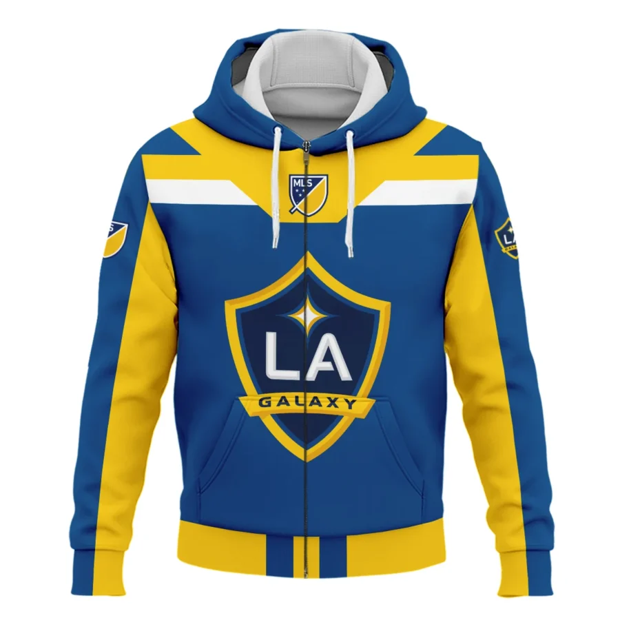 Special Release LA Galaxy MLS Zipper Hoodie  All Over Prints HOMLS021024A01LAZHD