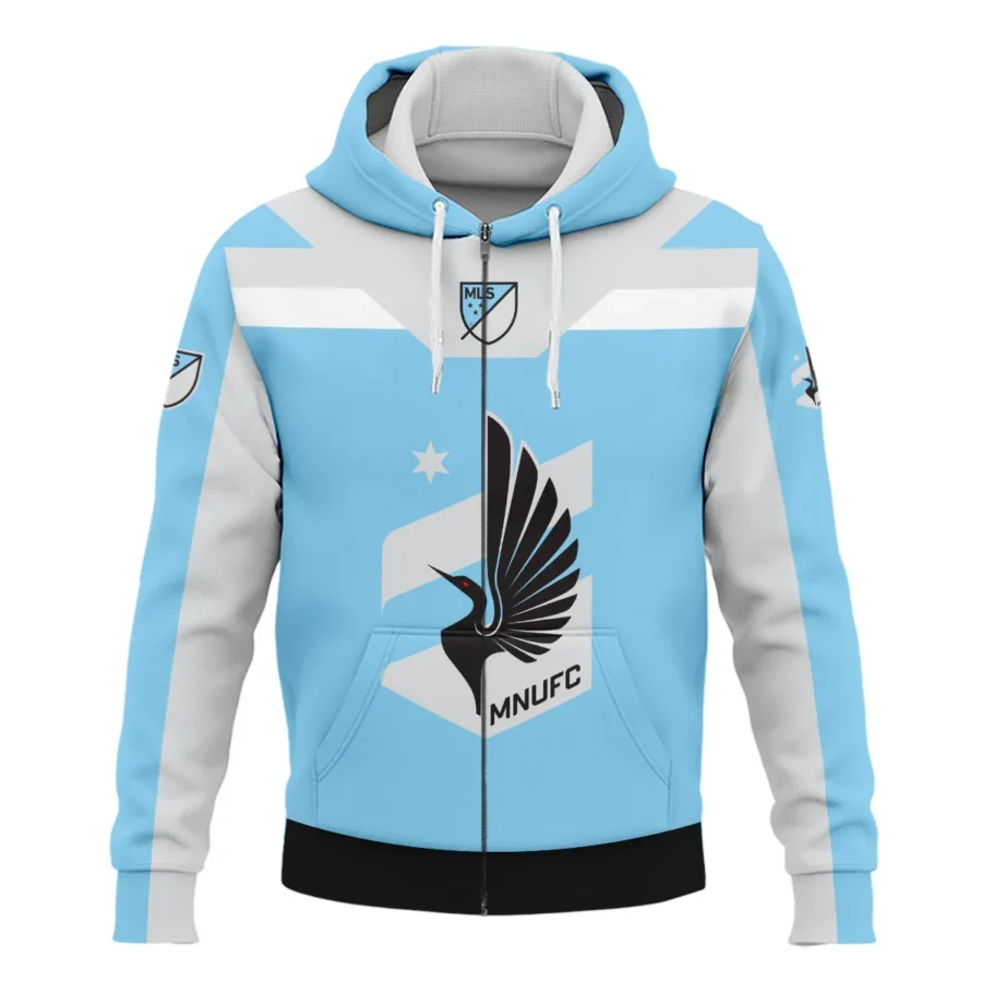 Special Release Minnesota United MLS Zipper Hoodie  All Over Prints HOMLS021024A01MINZHD