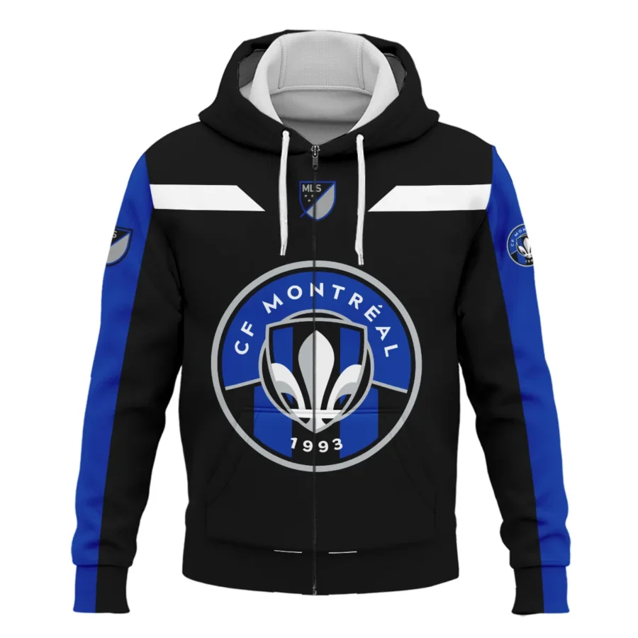 Special Release CF Montreal MLS Zipper Hoodie  All Over Prints HOMLS021024A01MTLZHD