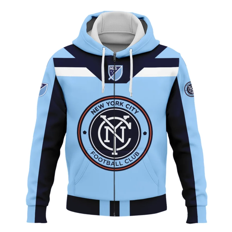 Special Release New York City MLS Zipper Hoodie  All Over Prints HOMLS021024A01NYCZHD