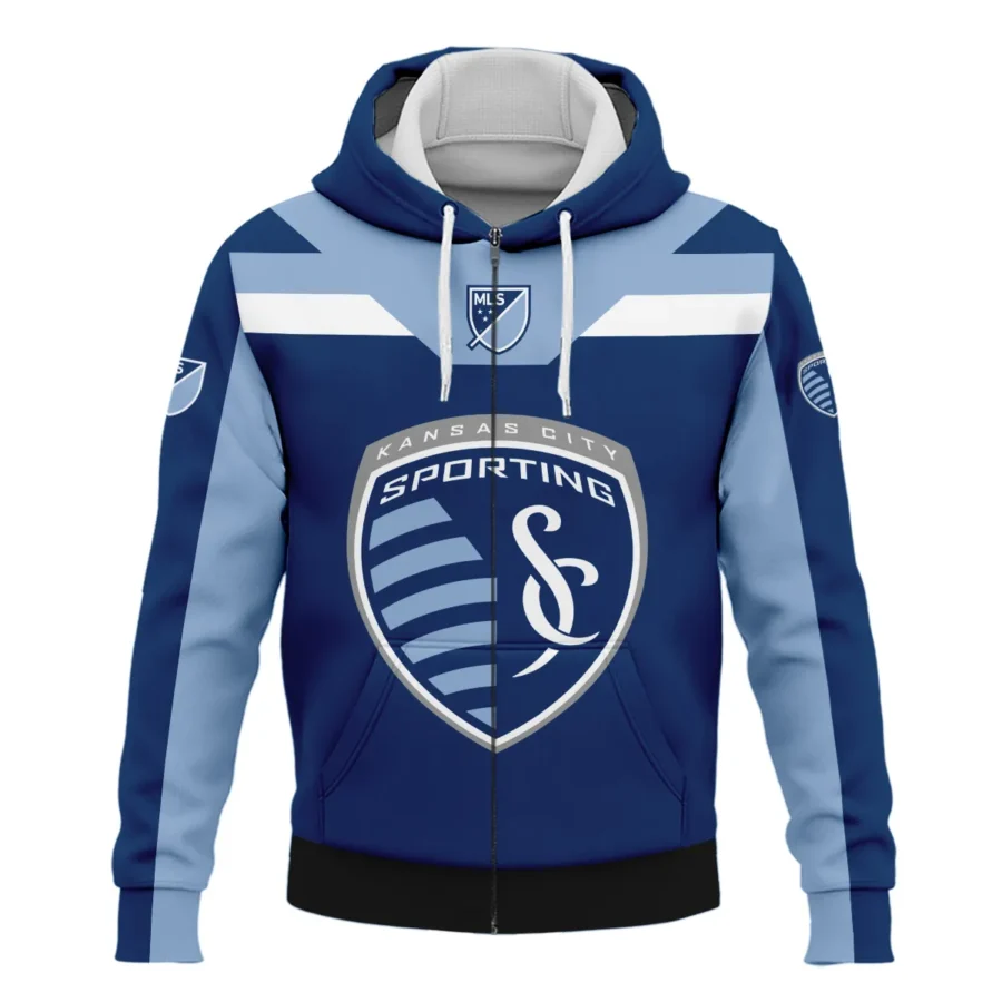 Special Release Sporting Kansas City MLS Zipper Hoodie  All Over Prints HOMLS021024A01SKCZHD