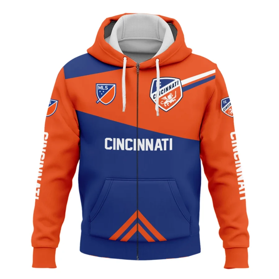 Special Release Cincinnati MLS Zipper Hoodie  All Over Prints HOMLS031024A01CINZHD