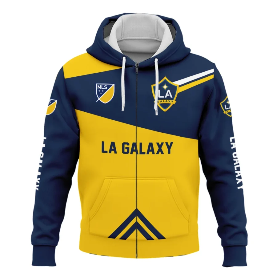 Special Release LA Galaxy MLS Zipper Hoodie  All Over Prints HOMLS031024A01LAZHD