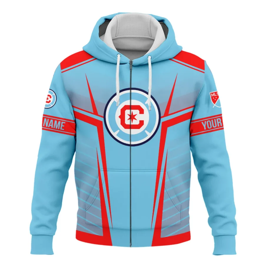 Special Release Chicago Fire MLS Zipper Hoodie  All Over Prints QTMLS021024A1CHIZHD