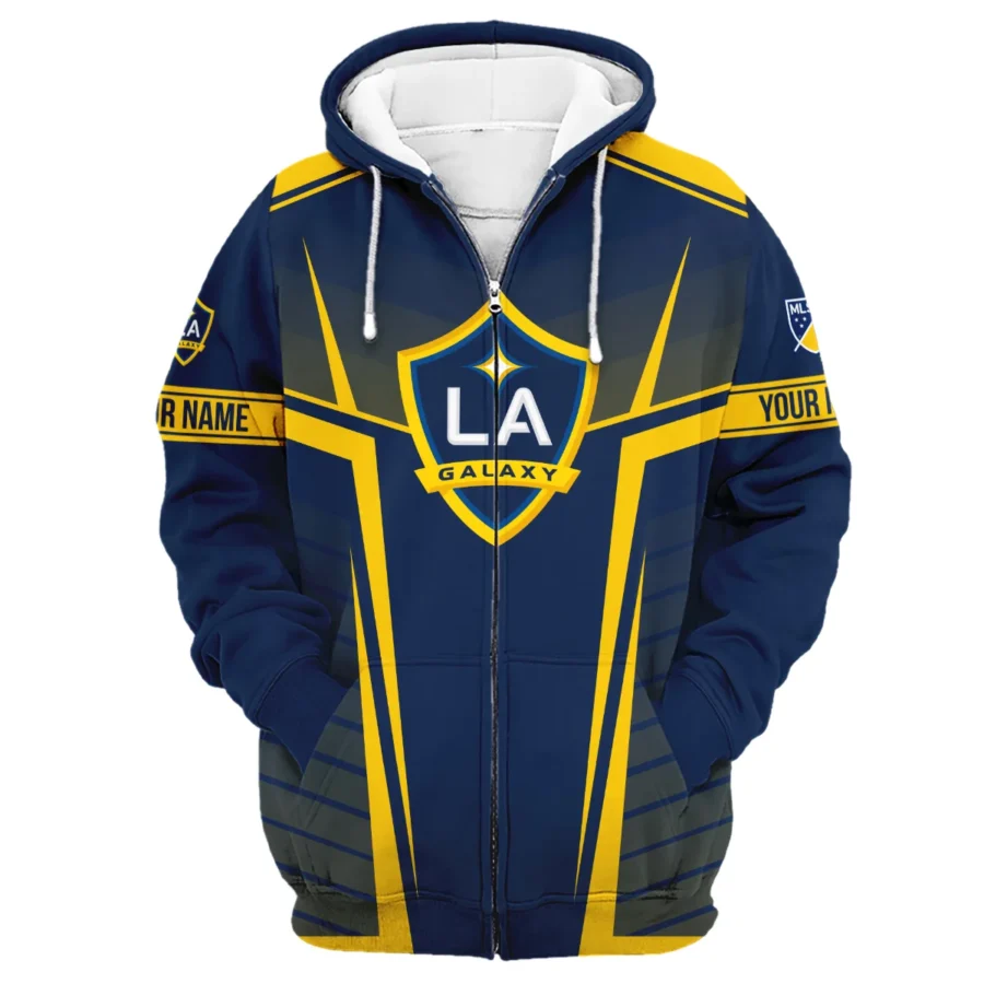 Special Release Personalized LA Galaxy MLS Zipper Hoodie  All Over Prints QTMLS021024A1LAZHD