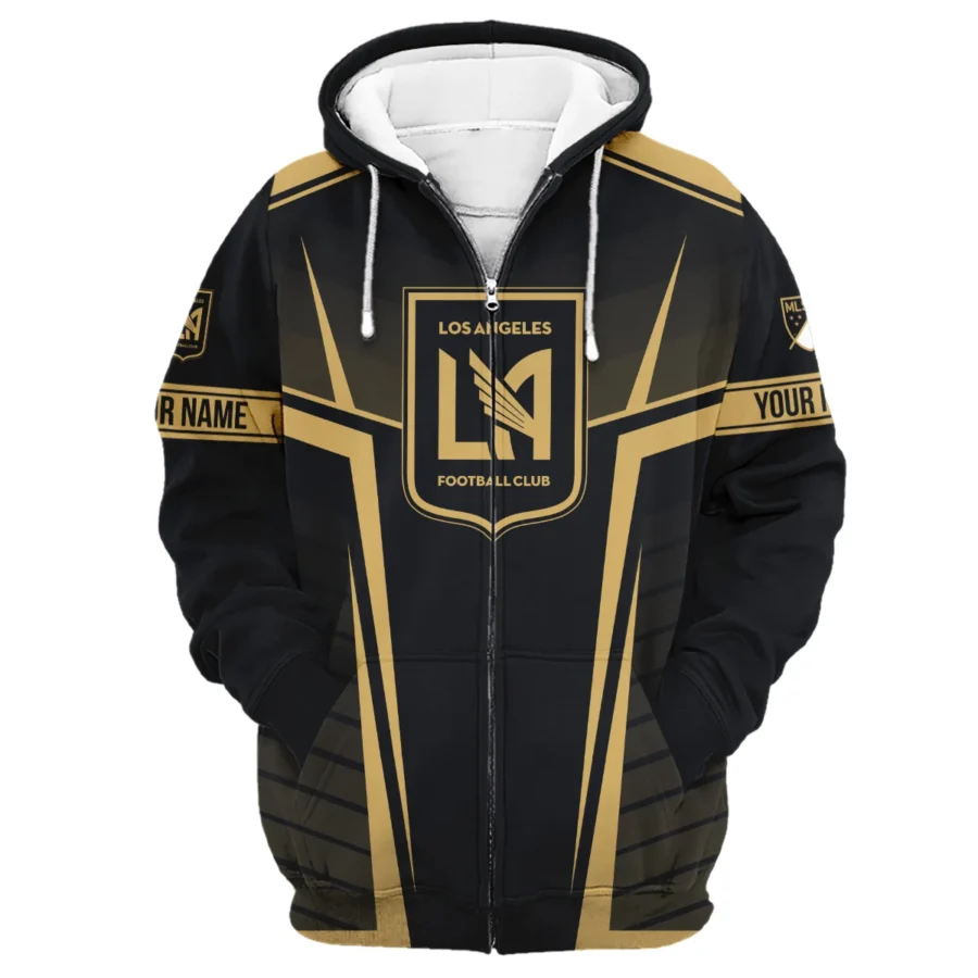 Special Release Personalized Los Angeles FC MLS Zipper Hoodie  All Over Prints QTMLS021024A1LAFZHD