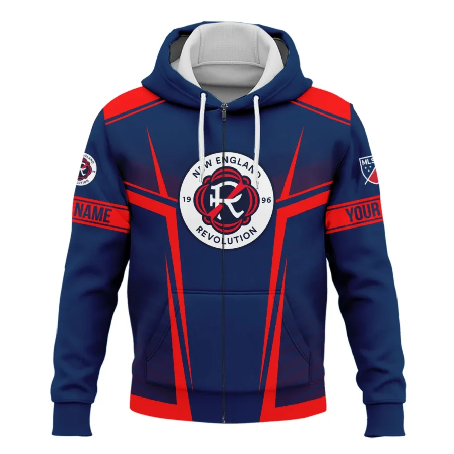 Special Release New England MLS Zipper Hoodie  All Over Prints QTMLS021024A1NEZHD