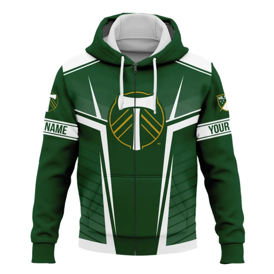 Special Release Portland Timbers MLS Zipper Hoodie  All Over Prints QTMLS021024A1PORZHD