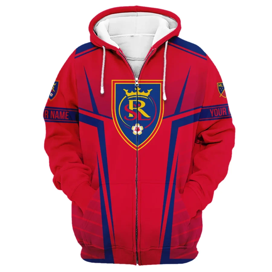 Special Release Personalized Real Salt Lake MLS Zipper Hoodie  All Over Prints QTMLS021024A1RSLZHD