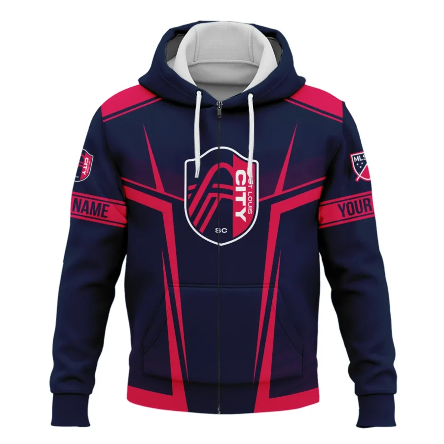 Special Release St. Louis City MLS Zipper Hoodie  All Over Prints QTMLS021024A1STLZHD