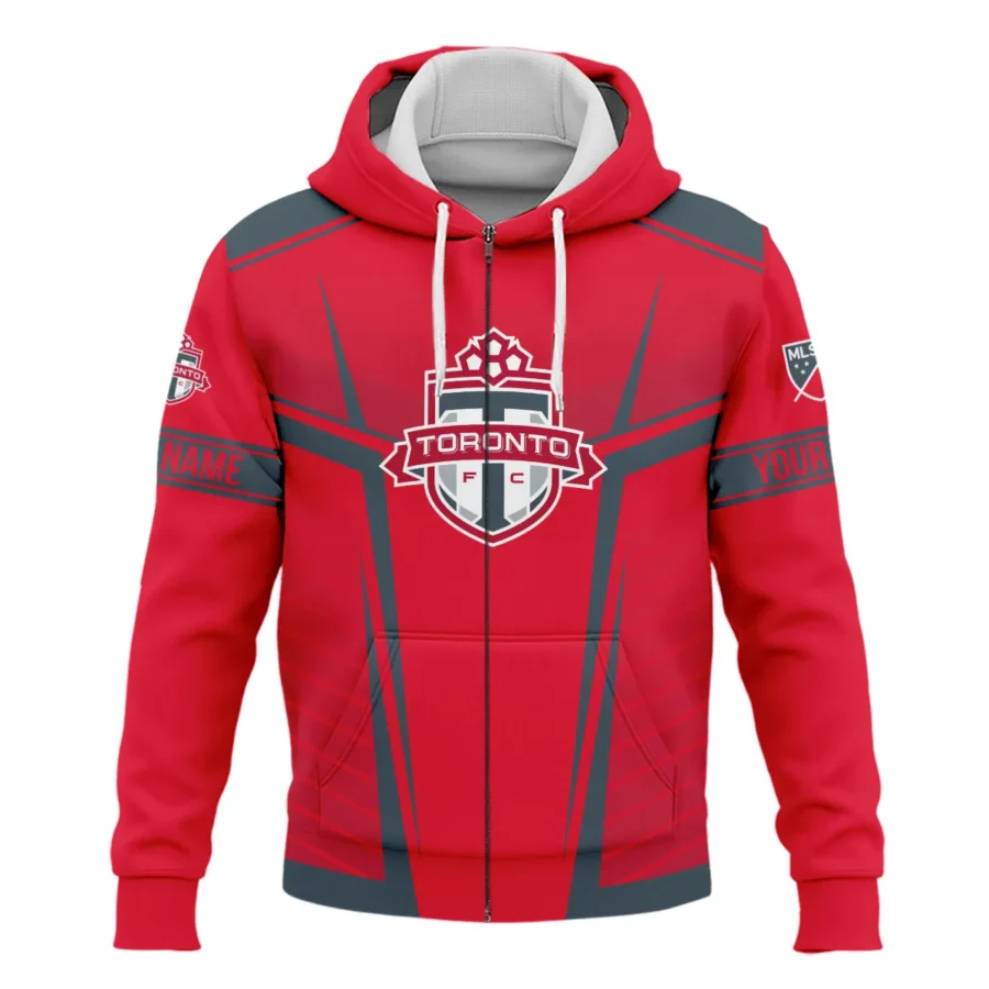 Special Release Toronto FC MLS Zipper Hoodie  All Over Prints QTMLS021024A1TORZHD