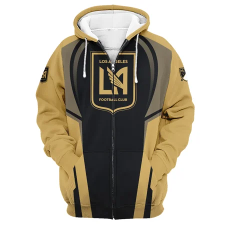 Special Release Personalized Los Angeles FC MLS Zipper Hoodie  All Over Prints QTMLS021024A2LAFZHD