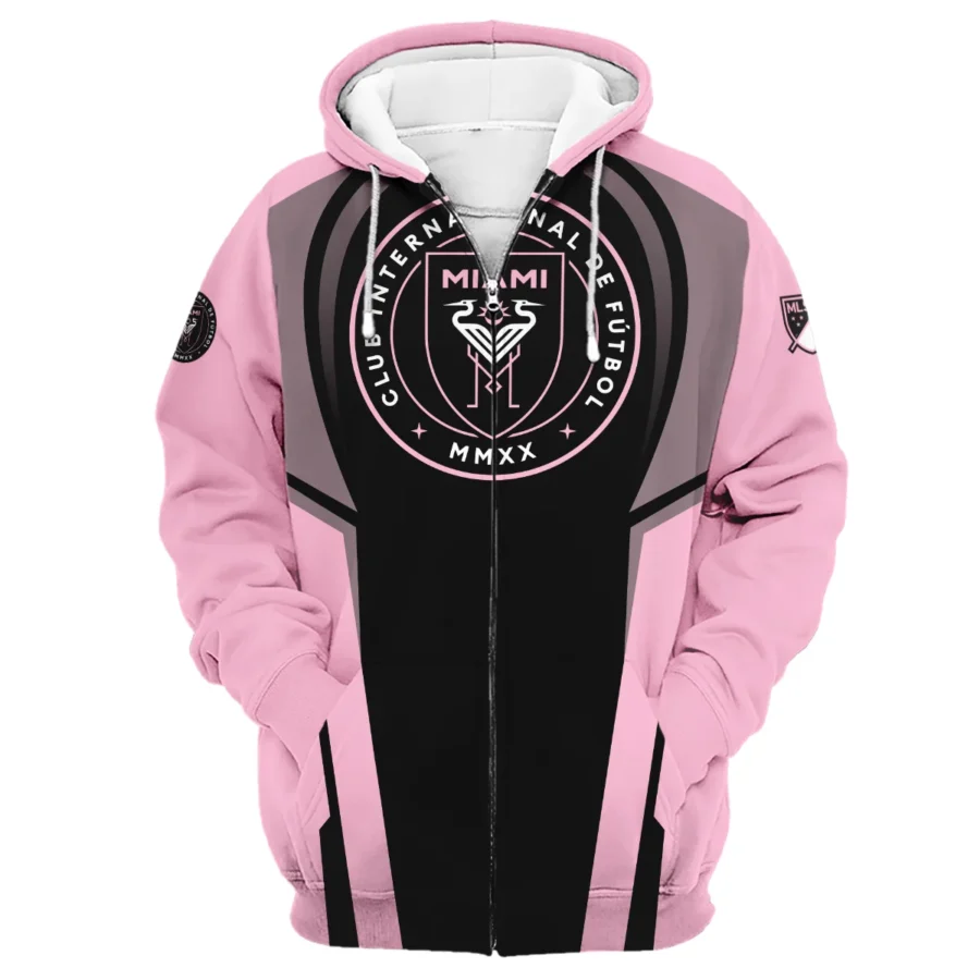 Special Release Personalized Inter Miami MLS Zipper Hoodie  All Over Prints QTMLS021024A2MIAZHD