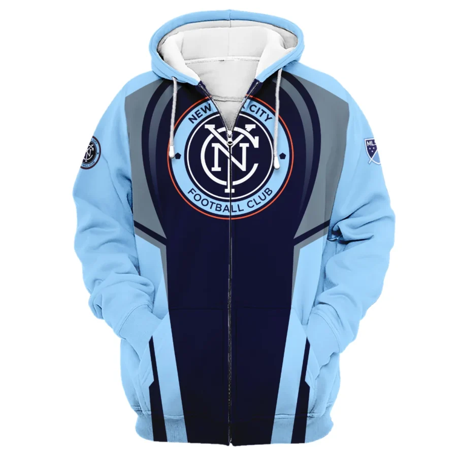 Special Release Personalized New York City MLS Zipper Hoodie  All Over Prints QTMLS021024A2NYCZHD