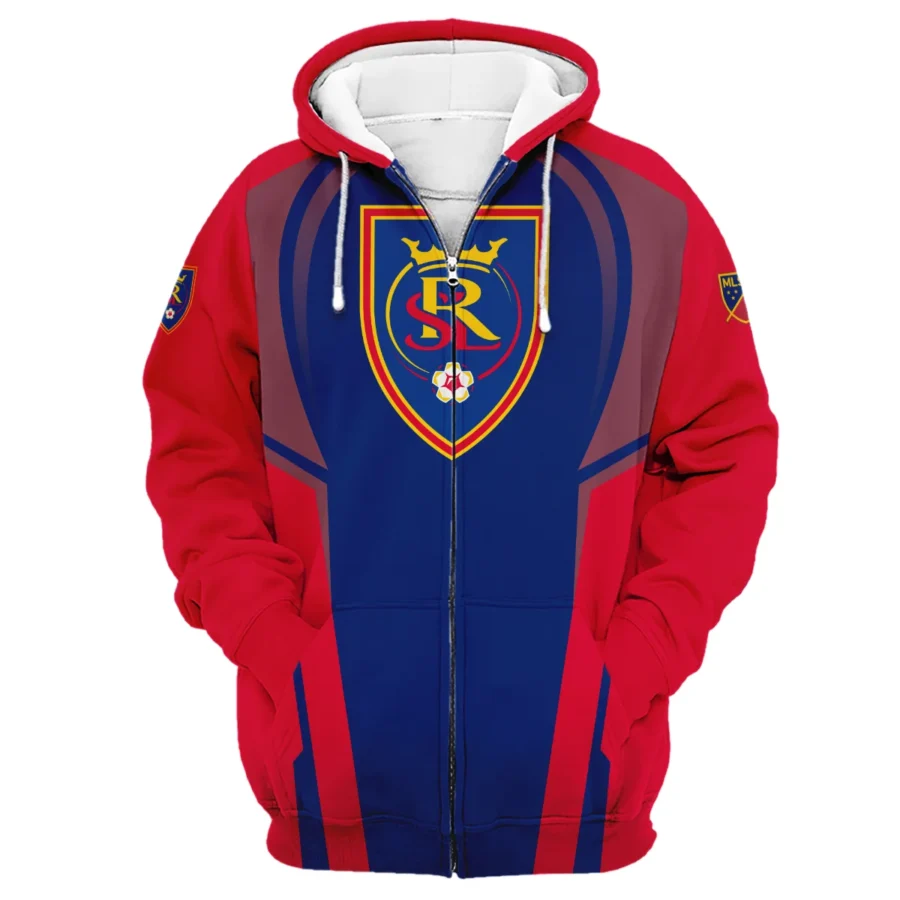 Special Release Personalized Real Salt Lake MLS Zipper Hoodie  All Over Prints QTMLS021024A2RSLZHD