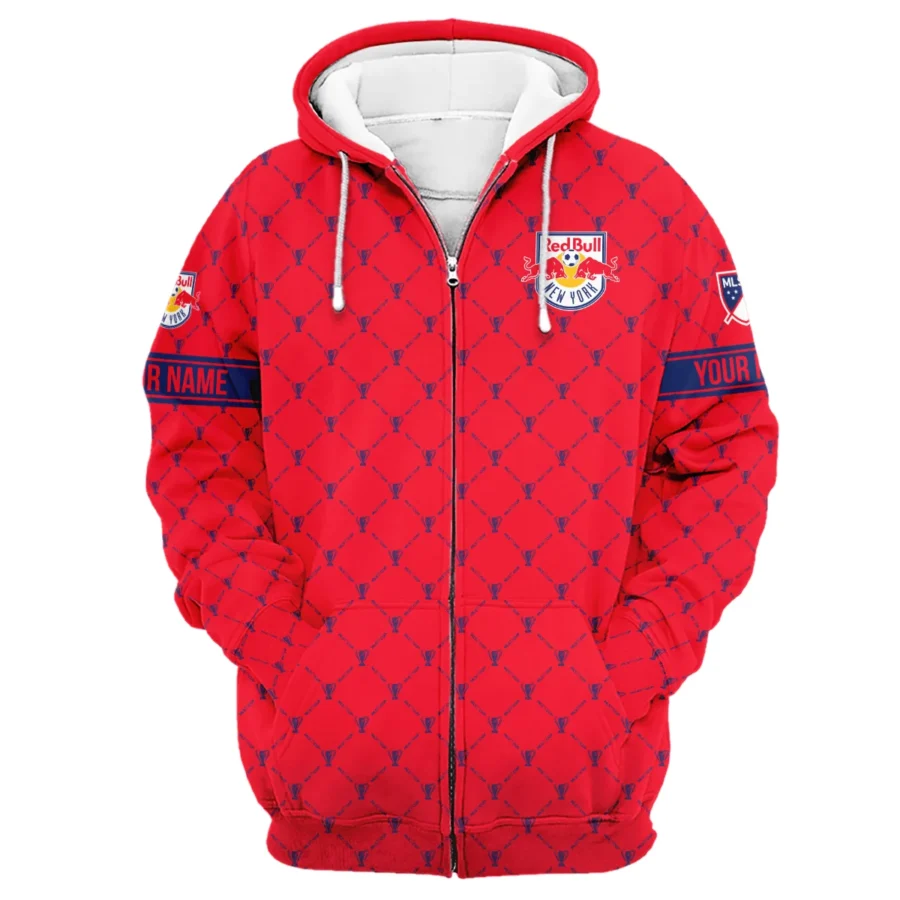 Special Release Personalized New York Red Bulls MLS Zipper Hoodie  All Over Prints QTMLS021024A3NYZHD