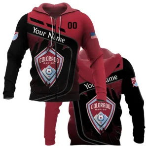 MLS Colorado Rapids Exclusive All Over Prints BLMLS51024A1COLHD - Hoodie