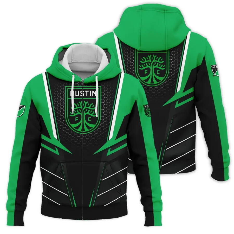 Special Release Austin FC MLS Zipper Hoodie  All Over Prints HOMLS011024A01ATXZHD