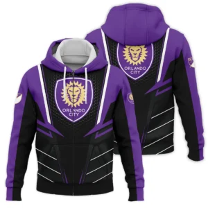 Special Release Orlando City MLS Quarter Zip Jacket  All Over Prints HOMLS011024A01ORLSWZ