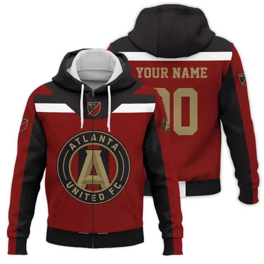 Special Release Atlanta United MLS Zipper Hoodie  All Over Prints HOMLS021024A01ATLZHD