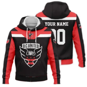 Special Release DC United MLS Quarter Zip Jacket  All Over Prints HOMLS021024A01DCSWZ