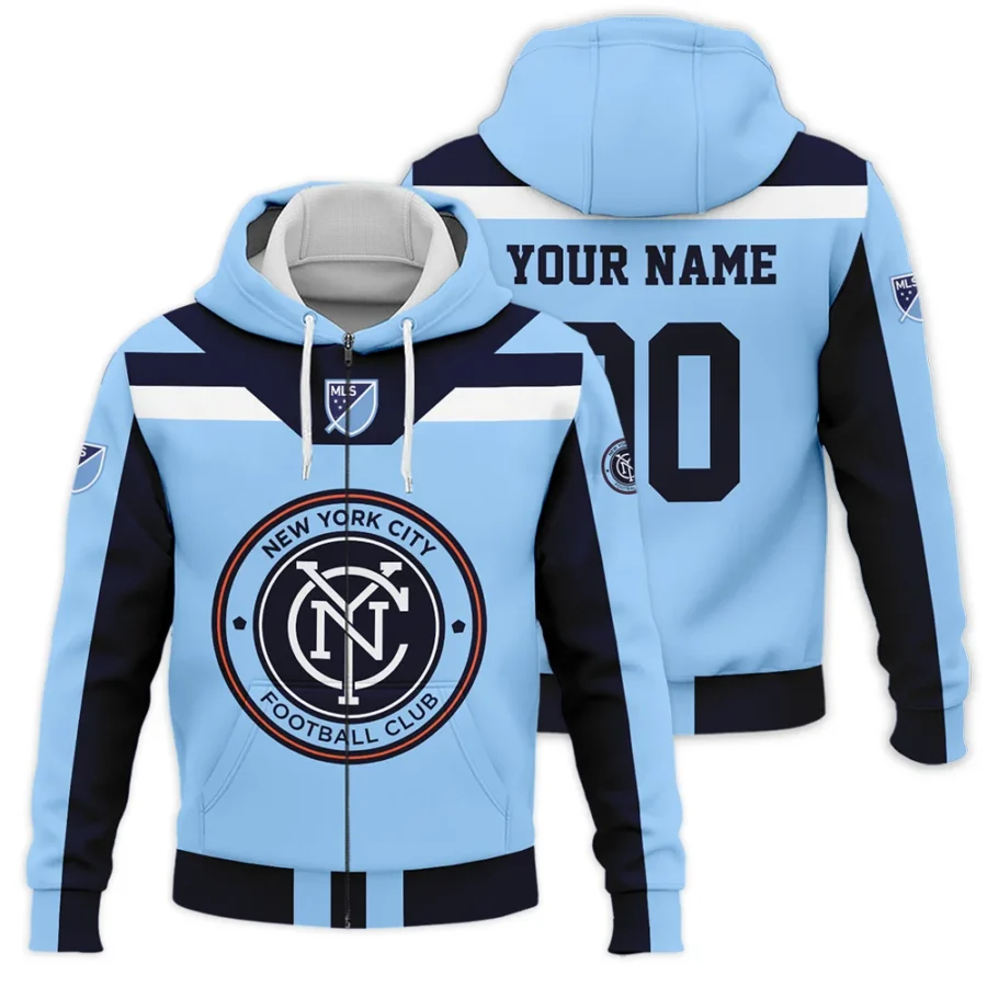 Special Release New York City MLS Zipper Hoodie  All Over Prints HOMLS021024A01NYCZHD