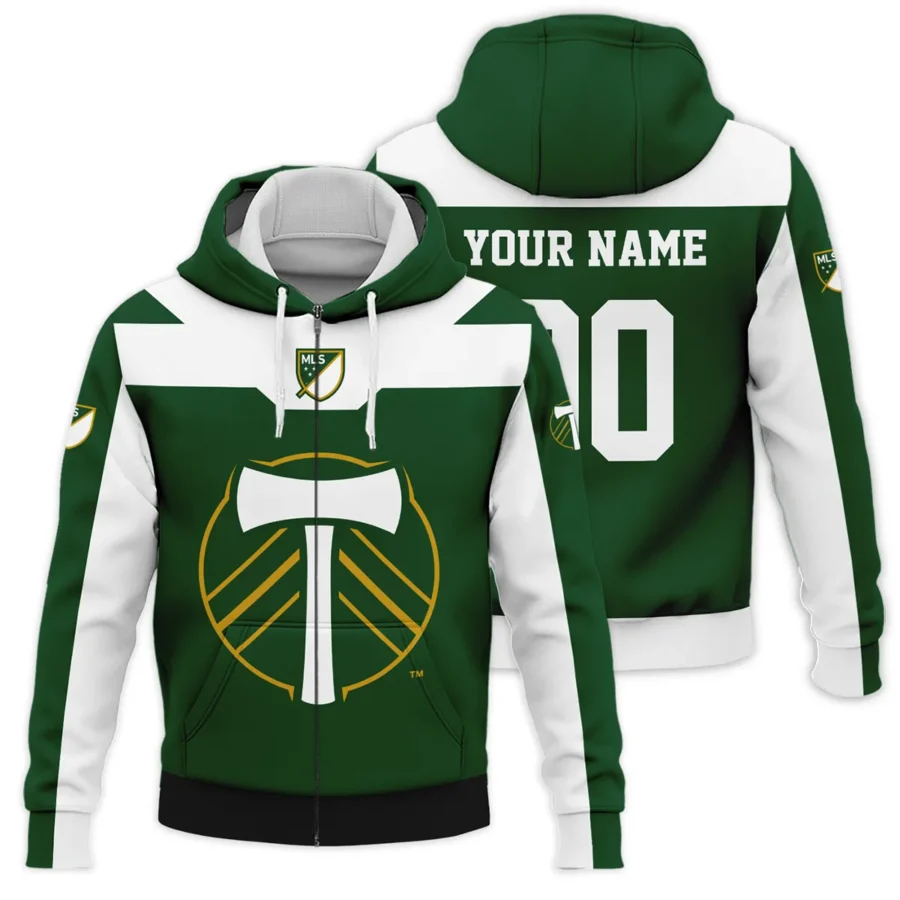 Special Release Portland Timbers MLS Zipper Hoodie  All Over Prints HOMLS021024A01PORZHD