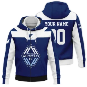 Special Release Vancouver Whitecaps MLS Quarter Zip Jacket  All Over Prints HOMLS021024A01VANSWZ