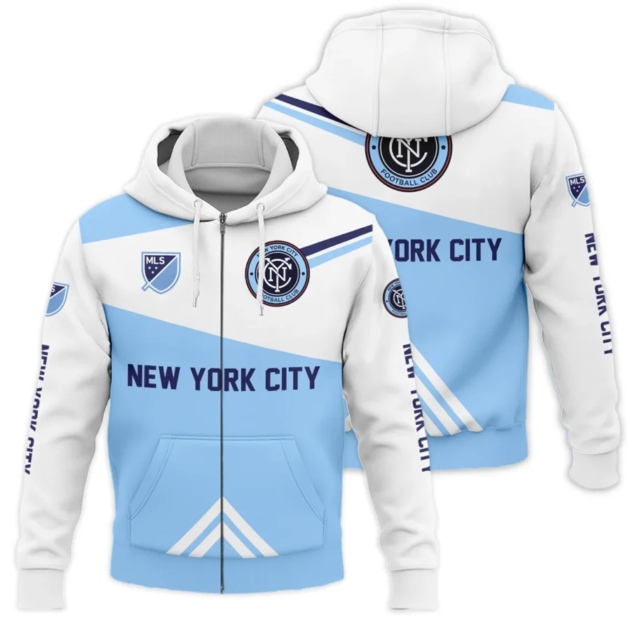 Special Release New York City MLS Zipper Hoodie  All Over Prints HOMLS031024A01NYCZHD