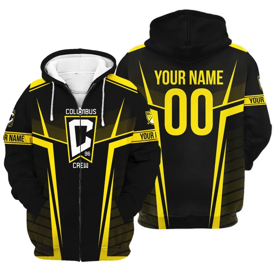 Special Release Personalized Columbus Crew MLS Zipper Hoodie  All Over Prints QTMLS021024A1CLBZHD