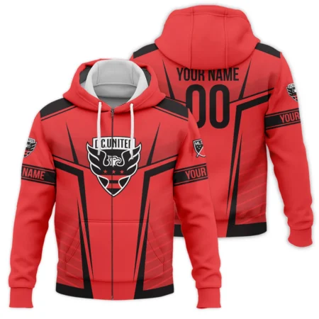 Special Release DC United MLS Zipper Hoodie  All Over Prints QTMLS021024A1DCZHD