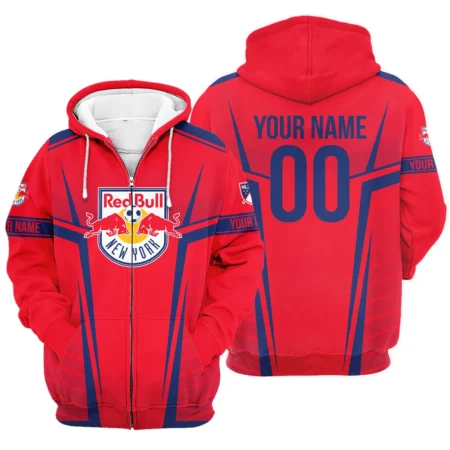 Special Release Personalized New York Red Bulls MLS Zipper Hoodie  All Over Prints QTMLS021024A1NYZHD