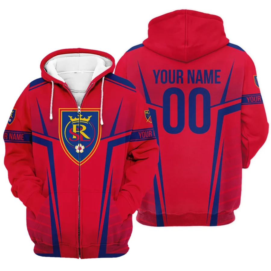 Special Release Personalized Real Salt Lake MLS Zipper Hoodie  All Over Prints QTMLS021024A1RSLZHD