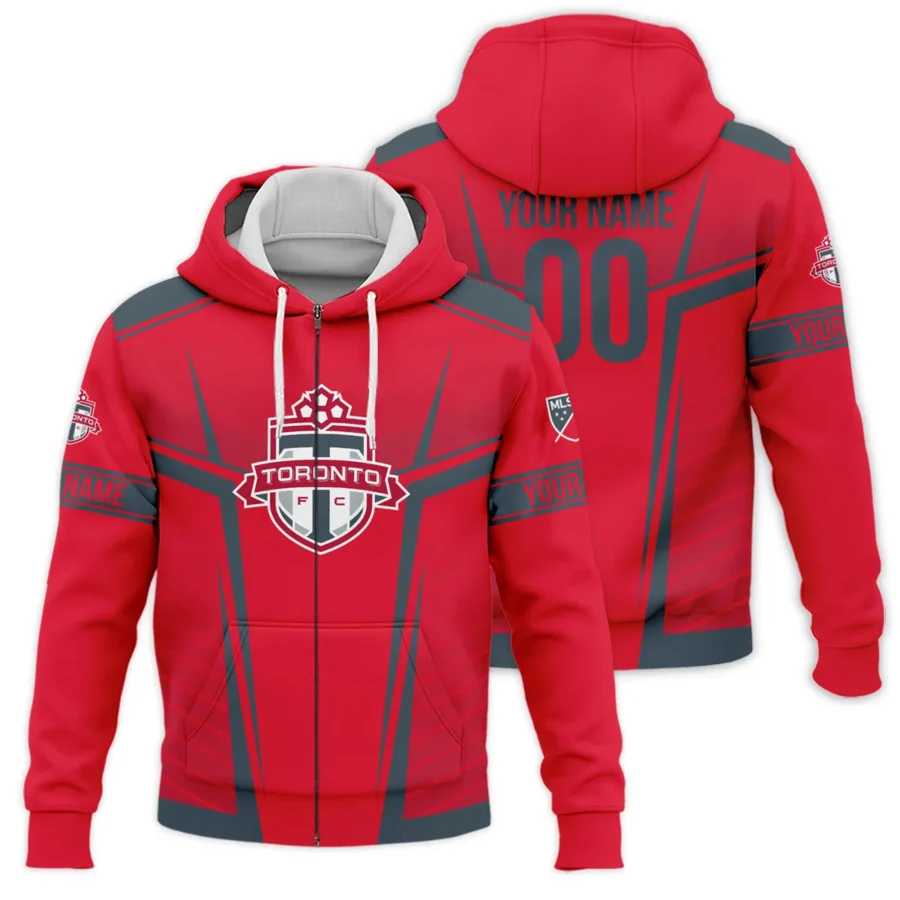 Special Release Toronto FC MLS Zipper Hoodie  All Over Prints QTMLS021024A1TORZHD