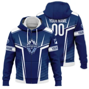 Special Release Vancouver Whitecaps MLS Quarter Zip Jacket  All Over Prints QTMLS021024A1VANSWZ