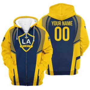 Special Release Personalized LA Galaxy MLS Quarter Zip Jacket  All Over Prints QTMLS021024A2LASWZ