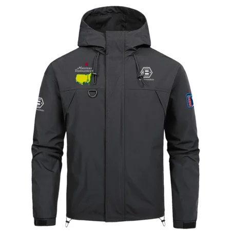 Bettinardi Golf Masters Tournament Exclusive Logo Windproof Rainproof Jacket HOMT231024A01BGWRJ - Black