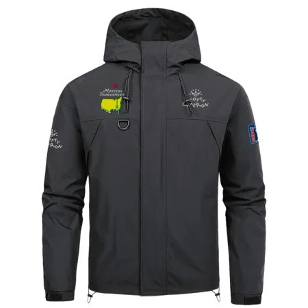 Scotty Cameron Masters Tournament Exclusive Logo Windproof Rainproof Jacket HOMT231024A01SCWRJ - Black