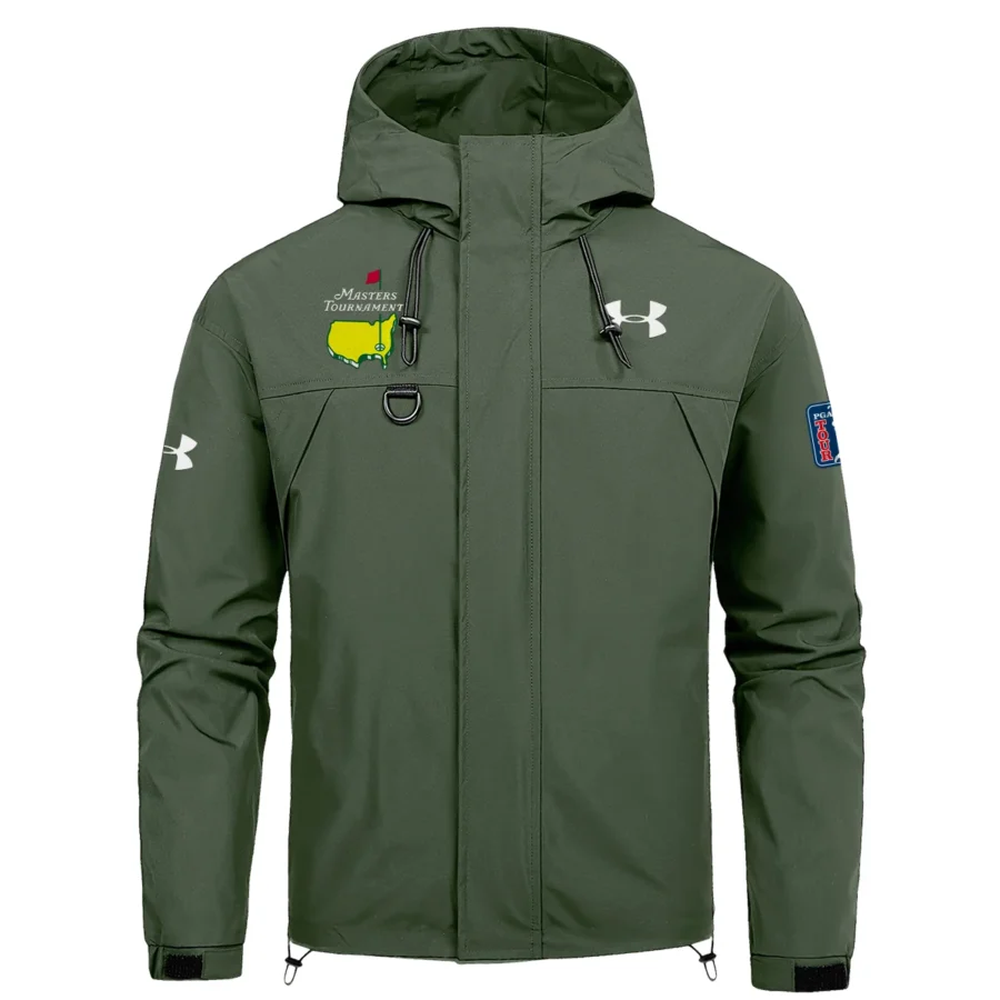 Under Armour Masters Tournament Exclusive Logo Windproof Rainproof Jacket HOMT231024A01UAWRJ - Army Green