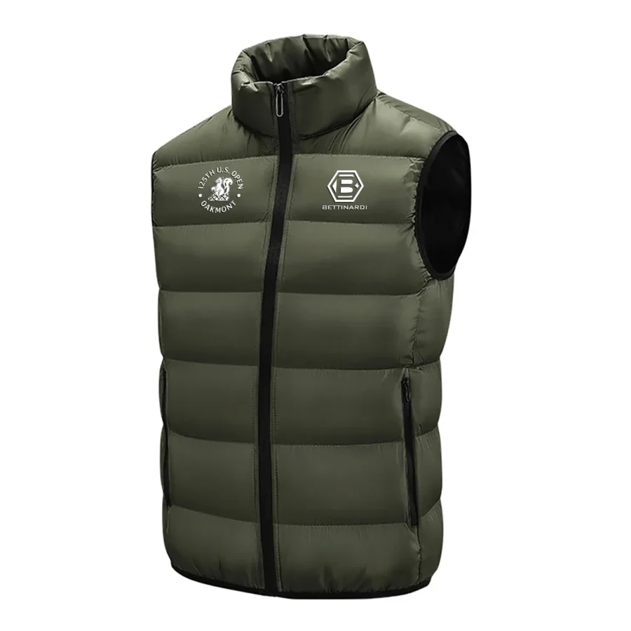 Bettinardi Golf  125th U.S. Open Exclusive Logo Cotton Vest Sleeveless Jacket HO125251024WV01BG - ArmyGreen