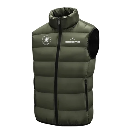 Cobra Golf 125th U.S. Open Exclusive Logo Cotton Vest Sleeveless Jacket HO125251024WV01CB - ArmyGreen