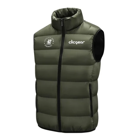 Clicgear 125th U.S. Open Exclusive Logo Cotton Vest Sleeveless Jacket HO125251024WV01CLI - ArmyGreen