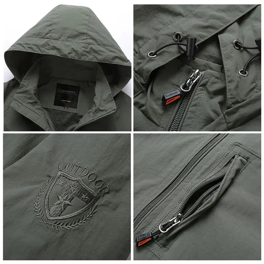 Mizuno 125th U.S. Open Exclusive Logo Quick Drying Jacket HO125301024A01MIZ - Military Green